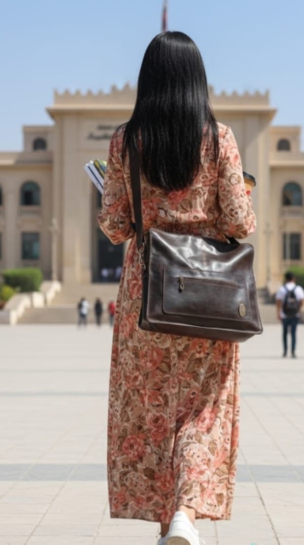 كروس بودي مسطّح، تان أو بني